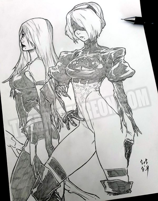 2B & A2 - Nier Automata