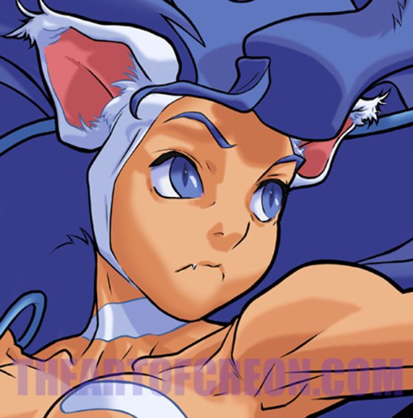 DARKSTALKERS - Tribute Illustration - Collector print
