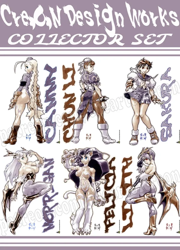Cre.O.N Design Works - Collector Print Set