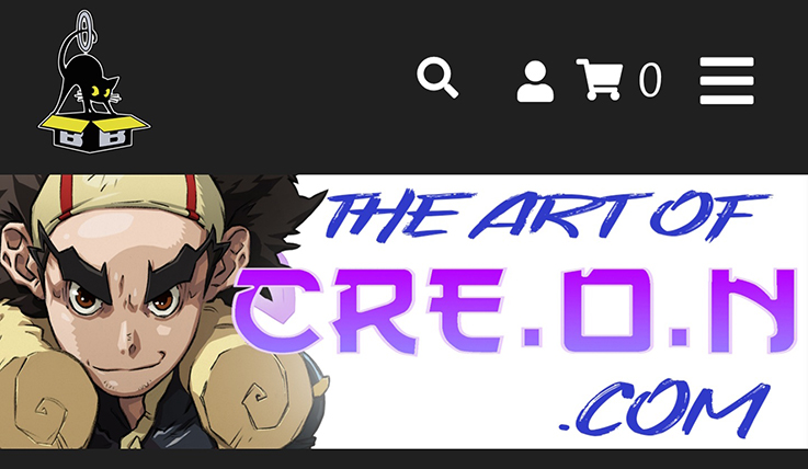 THEARTOFCREON.COM IS BACK!!!
