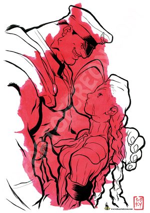 VEGA x CAMMY - Street Fighter Zero Tribute Illustration